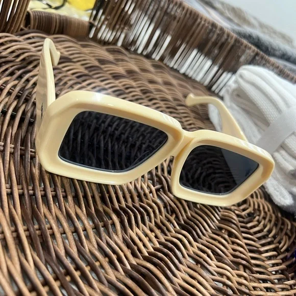 Loewe | Accessories | Loewe Sunglasses Cream | Poshmark display picture 1